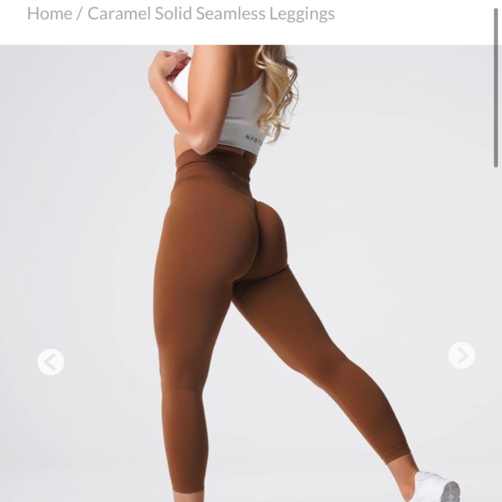 Carmel Solid Seamless Leggings
